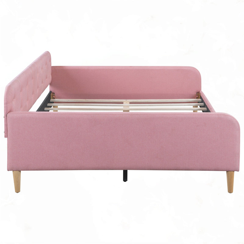 Lit de jour tapissier, Double, Rose