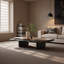 Table basse de style moderne et minimaliste