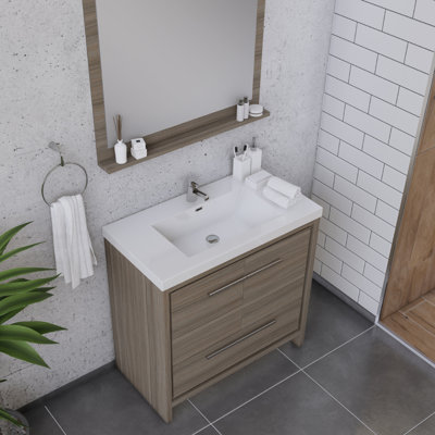 Ensemble de meuble-lavabo simple 36 po Feike