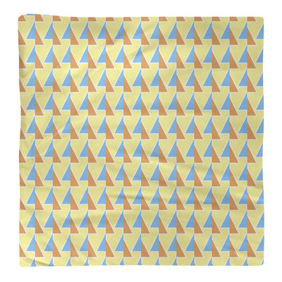 Serviette de table en coton à motif de flèches déplacées