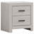 Brantford Coastal White 2-Drawer Nightstand-1216537387
