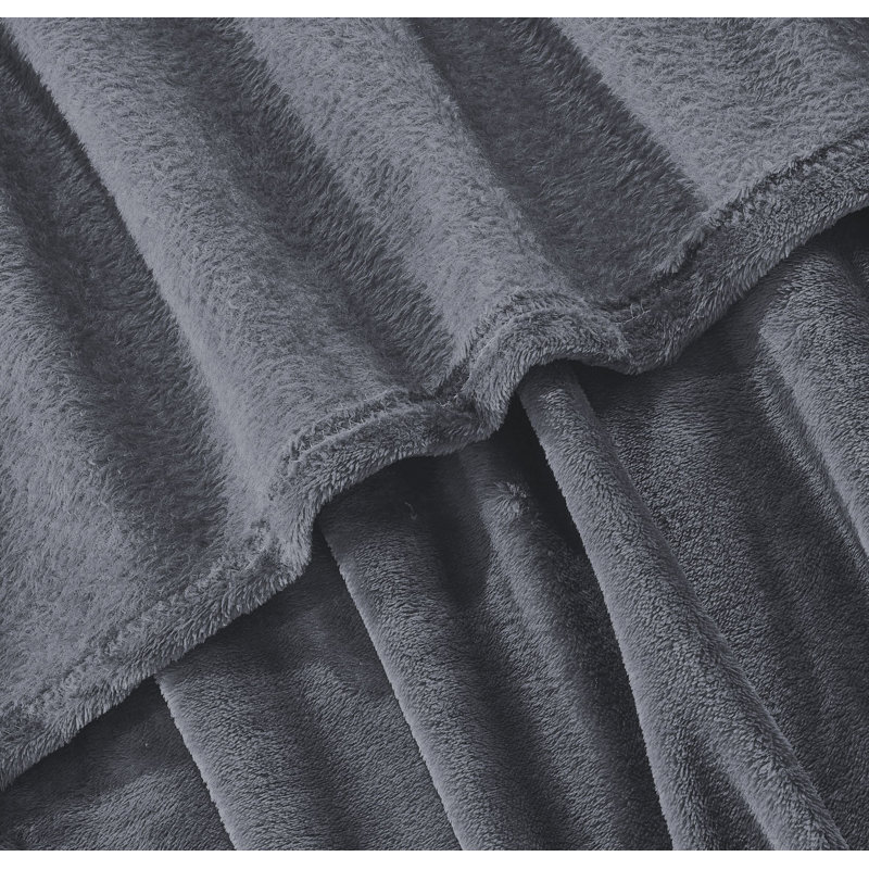 Couverture en soie Everman, Graphite, Simple
