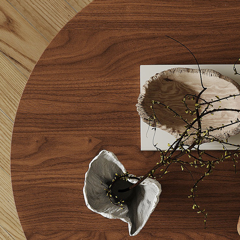 Table basse rotative Wabi-sabi