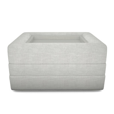 Boyden Ottoman with Wood Tray