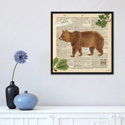 Ii, impression sur toile tendue Lodge Collage
