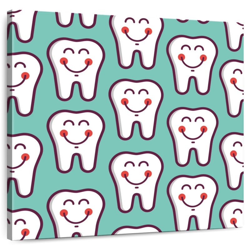 Alcaraz Smiley Tooth, H 16 po x l 16 po