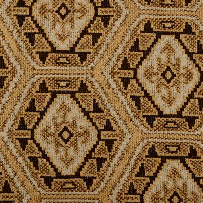 Tissu Rhapsody, Noir et or