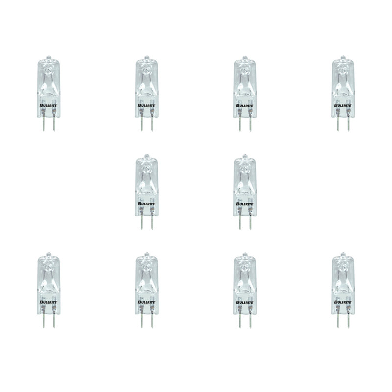 Ampoule halogène T4 à intensité variable (2900) G6.35 / base à deux broches, 50 W