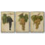Ensemble de 3 pièces encadrées sur toile Vintage Vines II-467261386-467261387