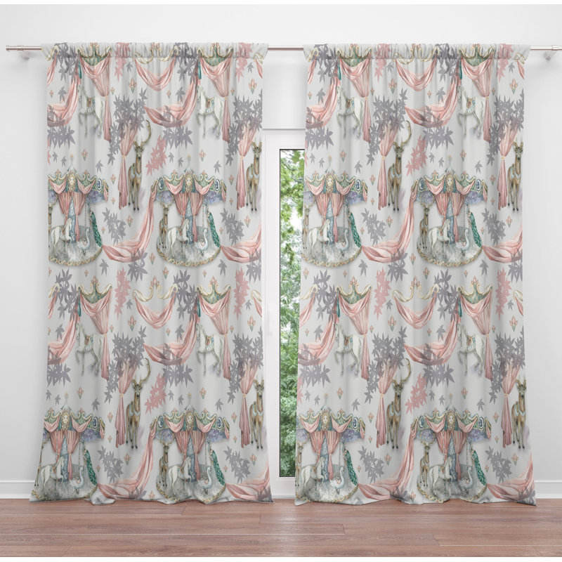 Rideau en polyester Montz, L 40 po x L 52 po