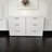 Morgan Three-Drawer Modular Jumbo Chest in White