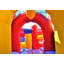 Jeu gonflable JumpOrange Rainbow Xtreme