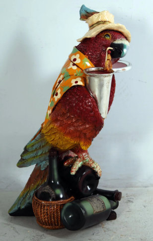 Statue de grand perroquet Jahmaal Butler