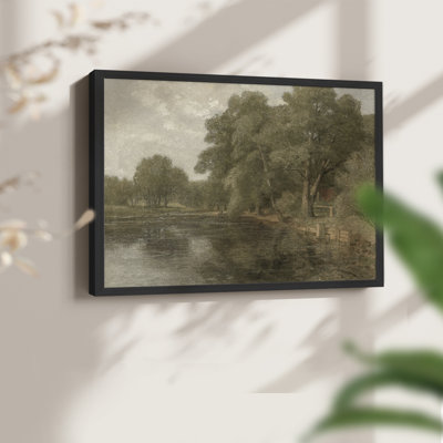 Paysages rétro - DCXCVII - Reproduction encadrée - Restickable