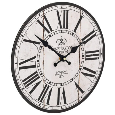 Cadiz Wood Wall Clock