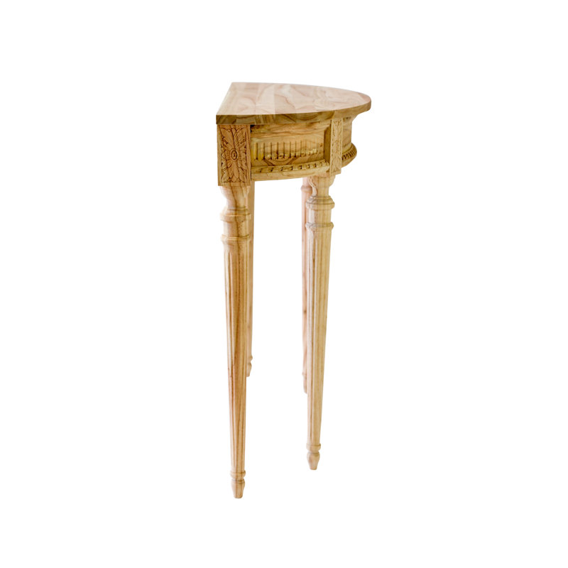 Camille 40.5'' W Solid Wood Console Table