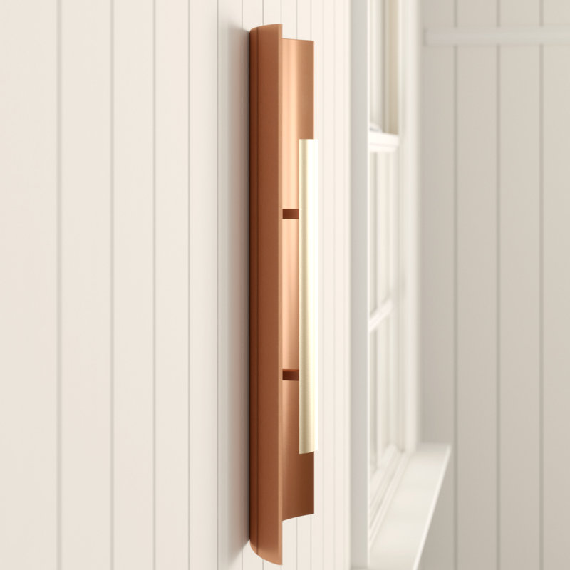 Rylee Wall Sconce, Gold, Matt brushed nickel