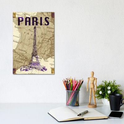 City Stops I 1 Piece Wrapped Canvas Wall Art