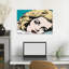 Pensée, Pop Art, femme, rétro, rétro, impression d'art mural-129709531