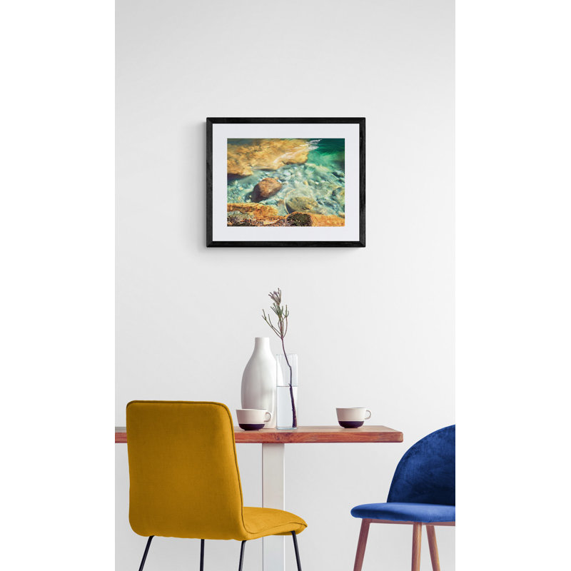 Ohanapecosh River Abstract Print by Bruce Heinemann