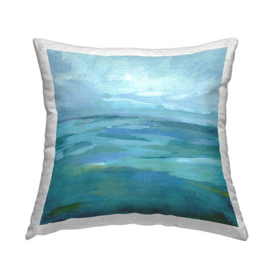 Abstract Outdoor Throw Pillow
