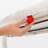 Brabantia Size D XL Ironing Board with Linen Rack and Heat Resistant Parking Zone Spring Bubbles Cover
