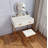 Vanity Set With Mirror And Stool - Makeup Vanity Table With Storage Drawers And Organizer, White And Gold, Space-Saving Design For Small Bedrooms