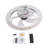 15.7'' Ceiling Fan with LED Lights