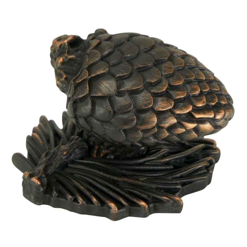 ARTS & CRAFT PINECONE KNOB, Bronze