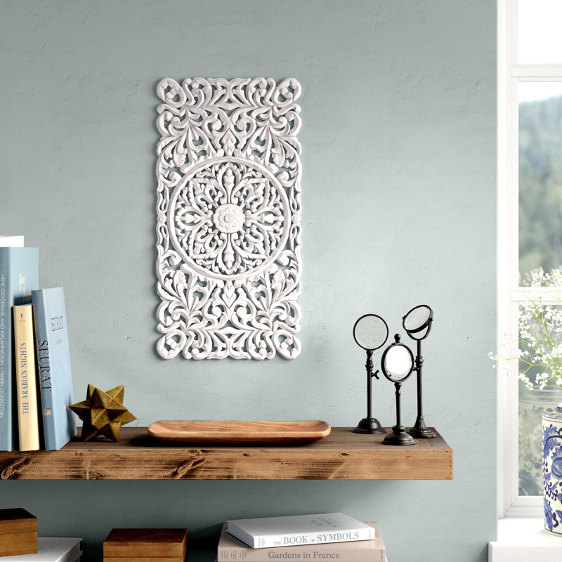 Boho Wall Decor on Wood