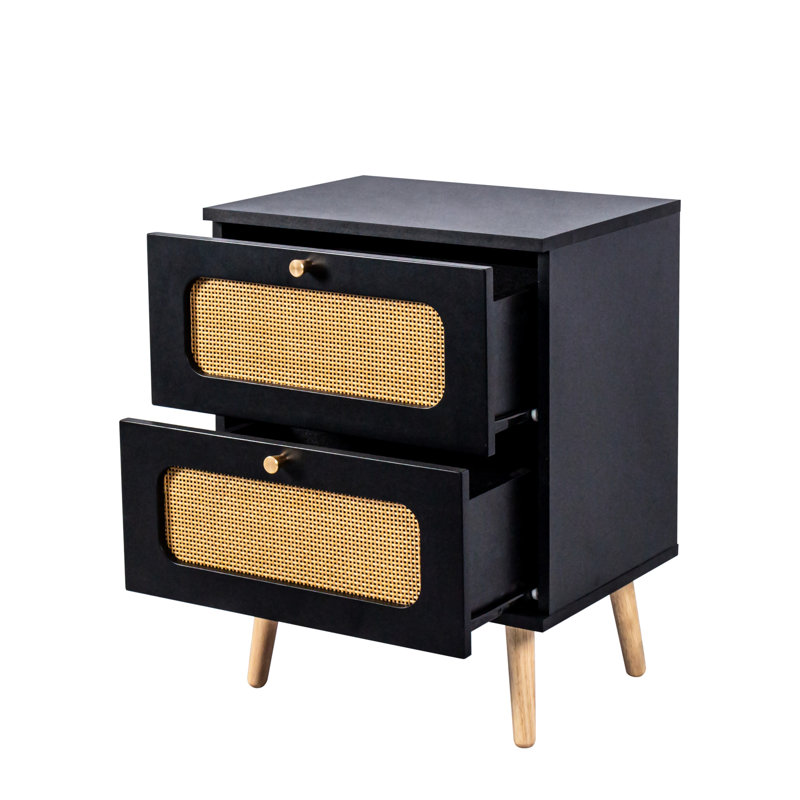 2 tables pour la maison, la chambre à coucher et le salon, pratique et élégante, avec un design en filet, 13,83 po de largeur, 23,49 po de hauteur et un beau pied fonctionnel en bois massif, 18,48 po de profondeur,