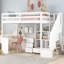 Joani Kids Twin Loft Bed with Drawers-1906215754