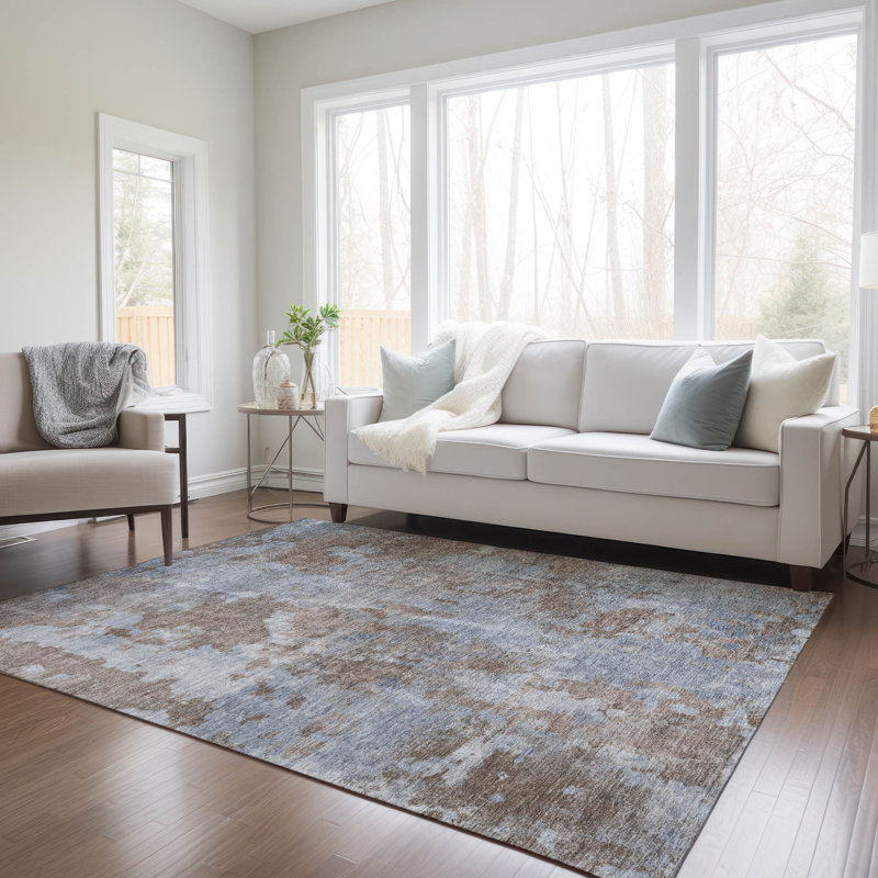 Tapis rectangulaire Shipe 1 pi 8 po x 2 pi 6 po, Rectangle 5 pi x 7 pi 6 po