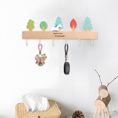 Porte-clés pour décoration murale (blanc)