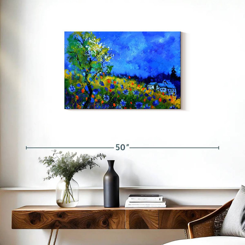 Alvord fleur d'été, H 20 po x l 30 po