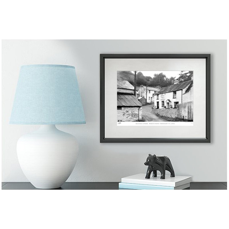 Milton Combe, Who'd Have Thought It C1955 by Francis Frith - Single Picture Frame Print, 40cm H x 50cm W x 2.3cm D