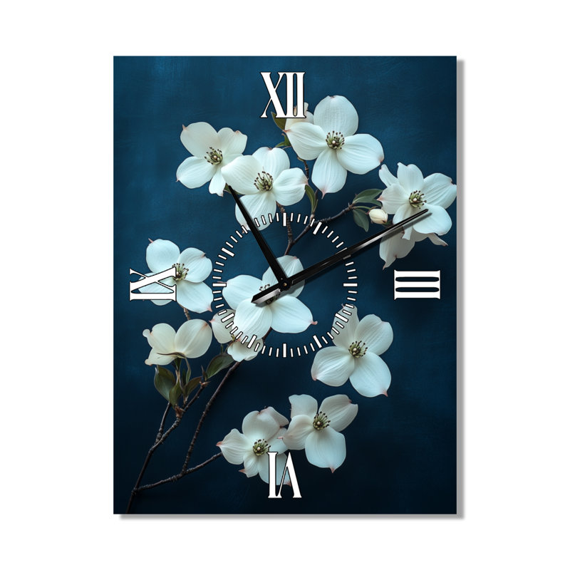 Horloge murale Moody, 32" H x 24" W - Rectangle
