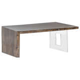 Live Edge Sled Coffee Table