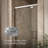 Statement76" H Pivot Shower Door With 5/16"-Thick Glass-115312547