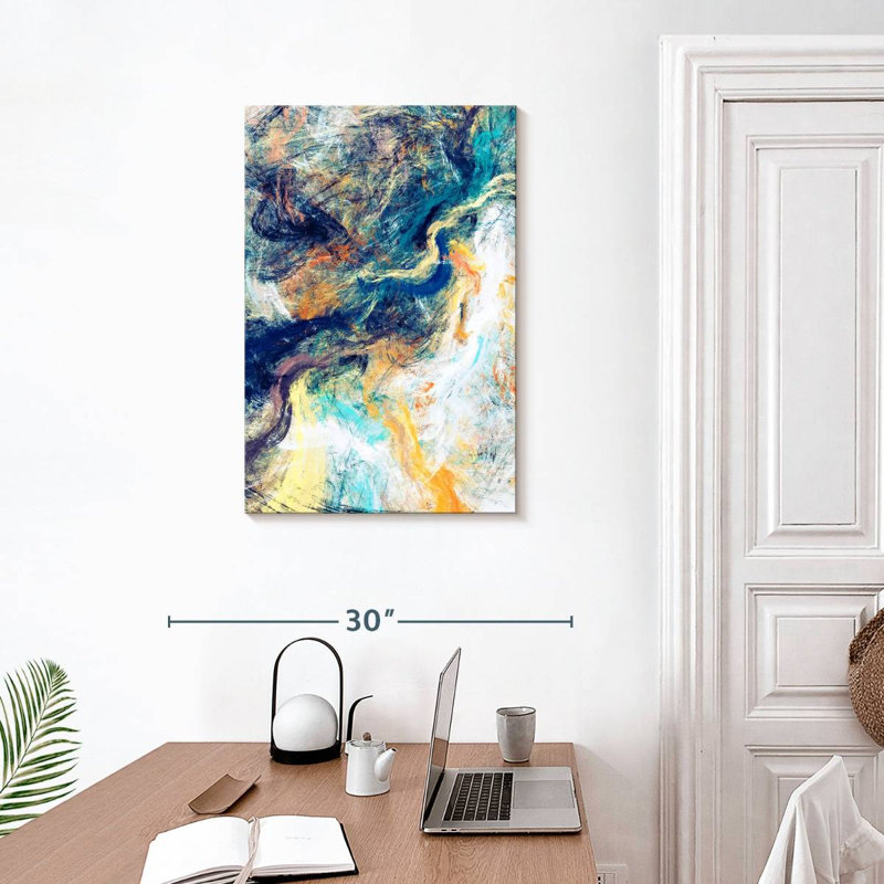 Avery Wispy Abstract, 30" H x 20" W