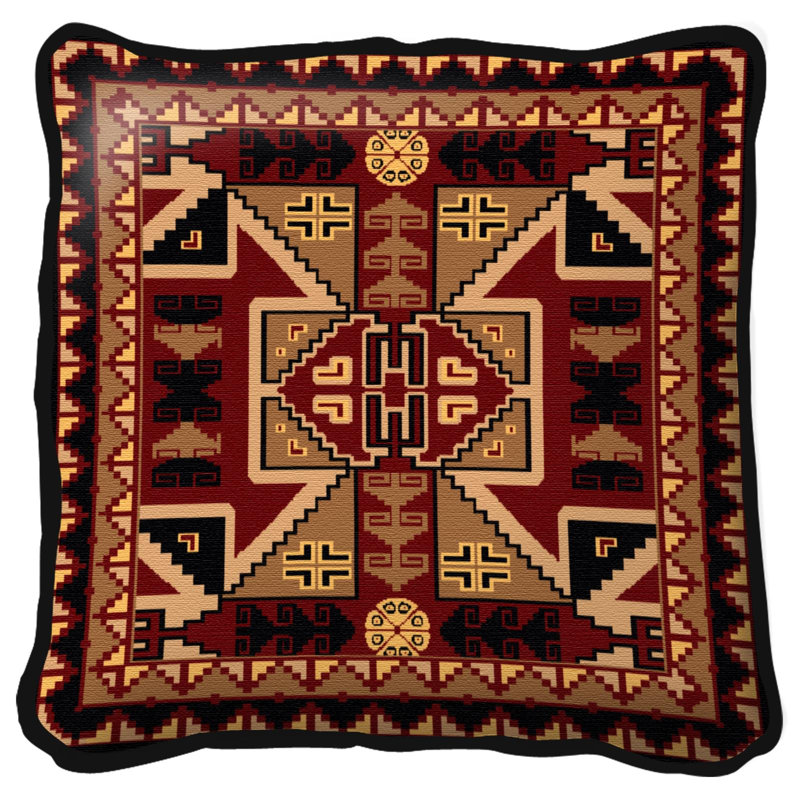 Coussin décoratif en coton Paraguay