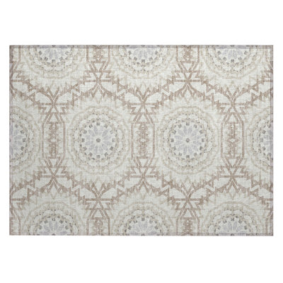 Kawon Geometric Indoor / Outdoor Rug