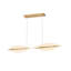 Luminaire suspendu linéaire en or 3000K