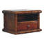 Table de chevet murale en bambou