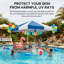 Sunjoy 10 pi x 10 pi Auvent de piscine flottant avec sac de transport-130617920