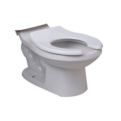 Proflo 1.28 GPF Round Comfort Height Chair Height Floor Mounted One-Piece Toilet