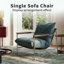 Fauteuil d'appoint Mid-Century moderne - vert