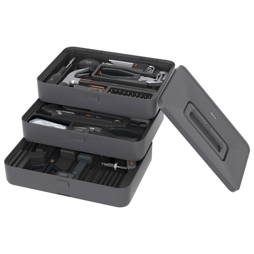 Latitude Run® Multifunctional Home Storage Tool Kit Box | Wayfair