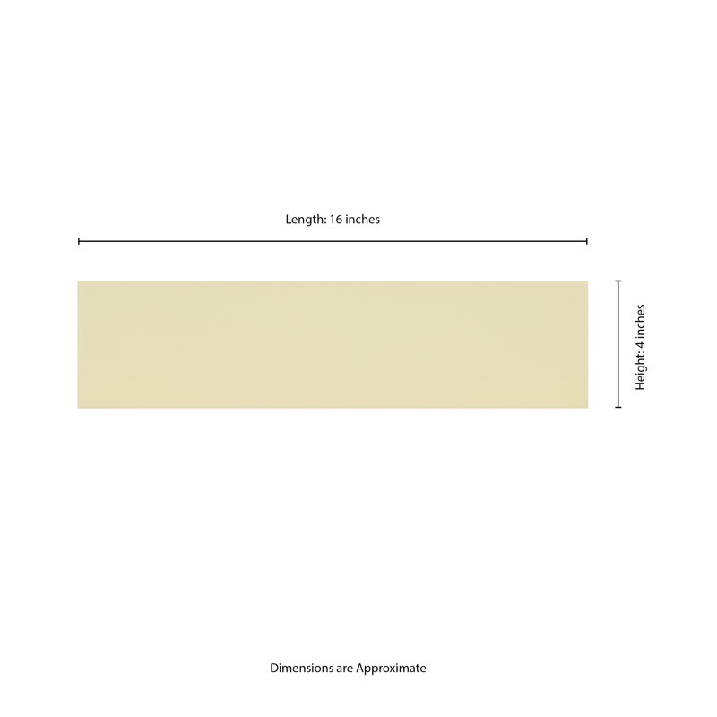 Ryze 4 in. x 16 in. Matte Ceramic Subway Wall Tile, Natura