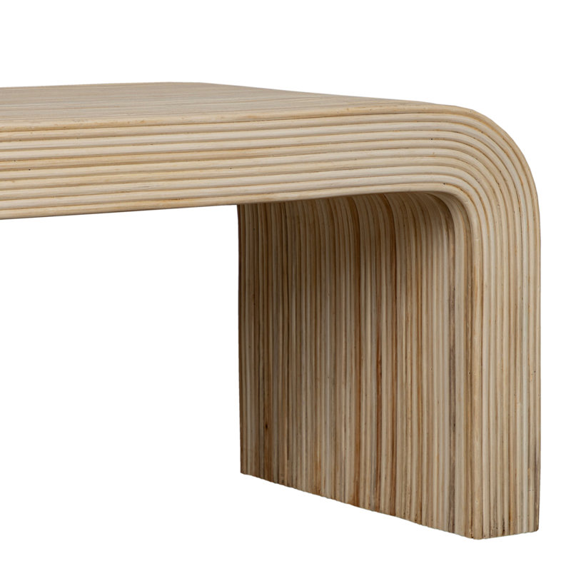 Banc en osier Bahia, Naturel, H 19 po x l 28 po x P 18 po